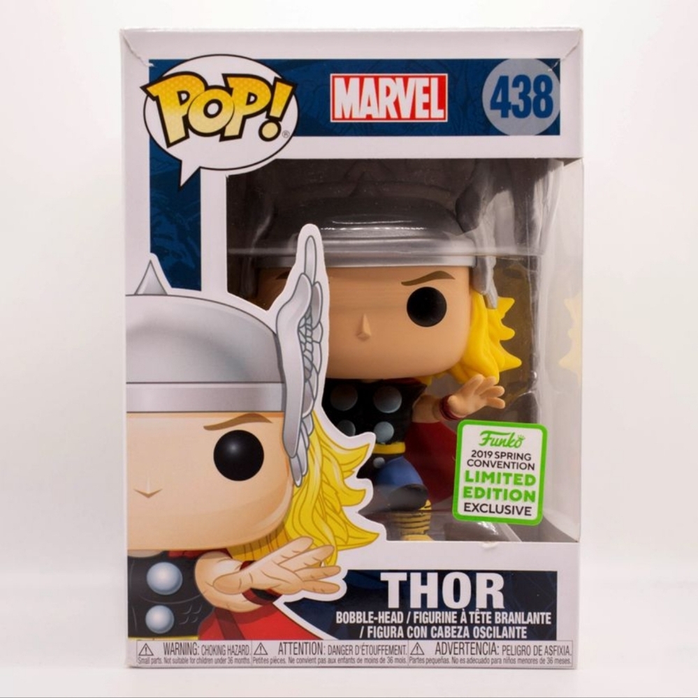 Funko Pop Marvel Comics Thor (#438) 2019 Spring Exclusive (Fair)